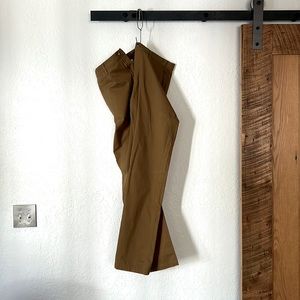 The Democratic All Day Pant
in Tobacco Selvage Denim